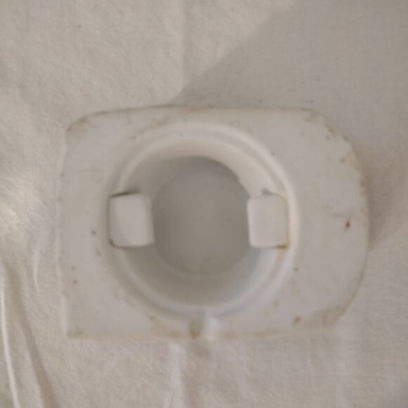 Vintage Hand Painted Porcelain Bisque Church Building Handcrafted - Picture 3 of 7